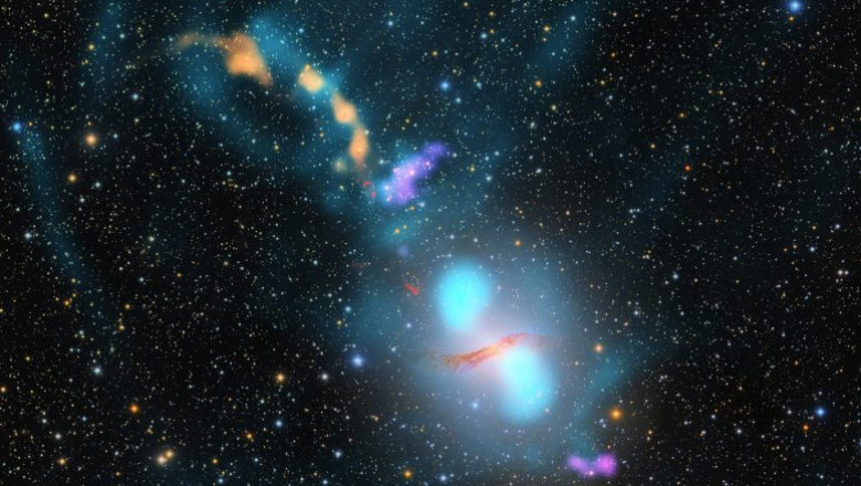 Astronomers Capture Supermassive Black Hole Eruption Near Earth Spanning 16 Times the Full Moon in the Sky