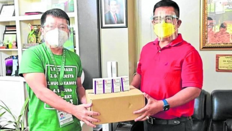The city of Davao has donated molnupiravir to the region's premier hospital