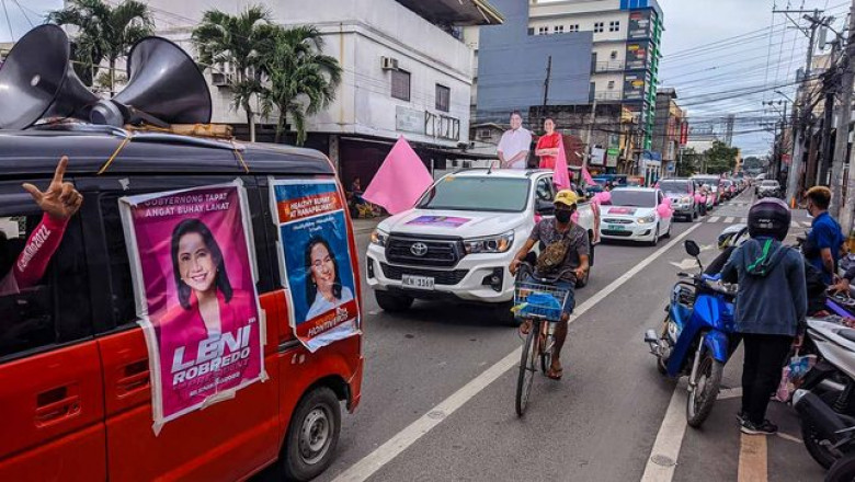 Leni supporters warned after joining caravan in Davao City