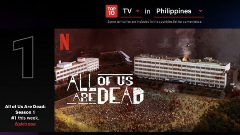 All of Us Are Dead has climbed to the top of the Netflix Top 10 in 91 countries