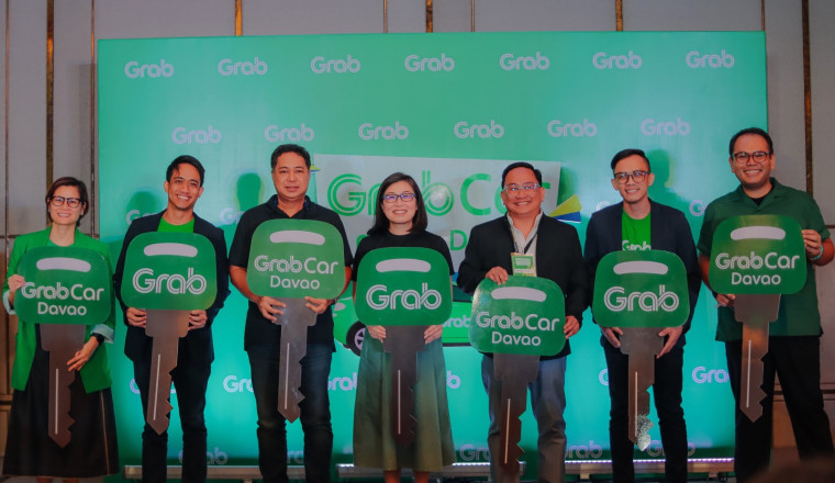 GrabCar has arrived in Davao City
