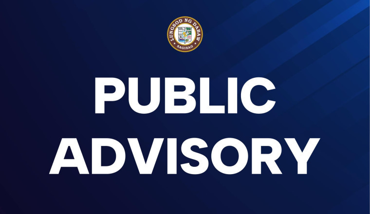 PUBLIC ADVISORY