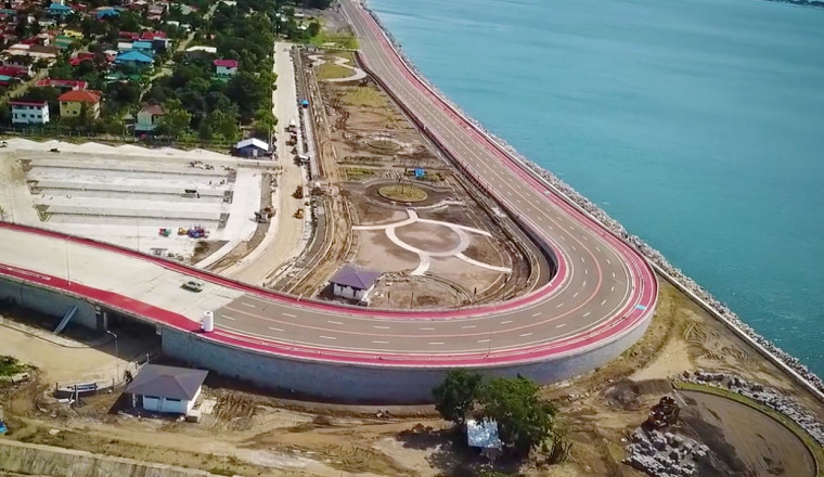 Davao City coastal road project inaugurated by Marcos